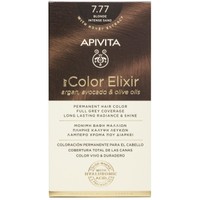 Apivita Promo My Color Elixir Permanent Hair Color - 7.77 Ξανθό Έντονο Μπεζ - Μόνιμη Βαφή Μαλλιών για Λαμπερό Χρώμα που Διαρκεί