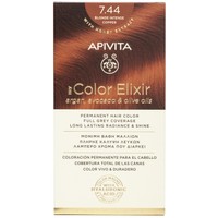 Apivita Promo My Color Elixir Permanent Hair Color - 7.44 Ξανθό Έντονο Χάλκινο - Μόνιμη Βαφή Μαλλιών για Λαμπερό Χρώμα που Διαρκεί