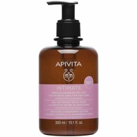 Apivita Intimate Daily Gel Καθαρισμού για την Ευαίσθητη Περιοχή - 300ml - Gel για Καθαρισμό με Χαμομήλι & Πρόπολη