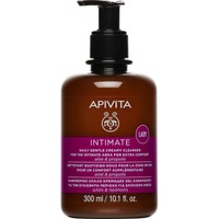 Apivita Intimate Lady Daily Gentle Creamy Cleanser 300ml - Gel Καθαρισμού Ευαίσθητης Περιοχής με Αλόη & Πρόπολη