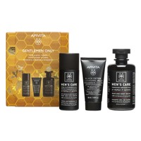 Apivita Promo Men's Care Anti-Wrinkle Face & Eye Cream 50ml & Black Detox Cleansing Jelly 50ml & Δώρο Hair & Body Wash 250ml - Κρέμα Προσώπου - Ματιών Κατά Των Ρυτίδων & της Κούρασης & Gel Καθαρισμού για Πρόσωπο - Μάτια & Σαμπουάν - Αφρόλουτρο για Άντρες