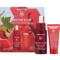 Apivita Promo Beevine Elixir Firming Activating Lift Serum 30ml & Δώρο Bee Sun Safe Anti-Spot & Anti-Age Defence Face Cream Spf50, 15ml - Ορός Ενεργοποίησης Σύσφιξης & Lifting & Αντηλιακή Κρέμα Προσώπου Κατά των Πανάδων & των Ρυτίδων, Υψηλής Προστασίας