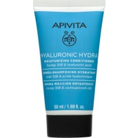 Apivita Hyaluronic Hydra Moisturizing Conditioner with Hyaluronic Acid & Honey StB Travel Size 50ml - Κρέμα Μαλλιών Ενυδάτωσης με Υαλουρονικό Οξύ & Μέλι