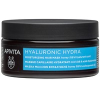 Apivita Hyaluronic Hydra Hair Mask 200ml - Ενυδατική Μάσκα Μαλλιών με Υαλουρονικό Οξύ & Μέλι