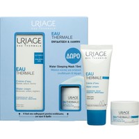 Uriage Promo Eau Thermale Water Cream 40ml & Δώρο Water Sleeping Mask 15ml - Κρέμα Νερού Ελαφριάς Υφής για 24ωρη Ενυδάτωση & Μάσκα Νύχτας για Εντατική Ενυδάτωση & Λάμψη