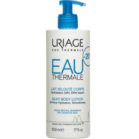 Uriage Promo Eau Thermale Silky Body Lotion 500ml - Λοσιόν Σώματος 24ωρης Ενυδάτωσης για Ευαίσθητες & Ξηρές Επιδερμίδες με Αντλία