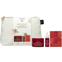 Apivita Promo Beevine Elixir Wrinkle & Firmness Lift Cream Light Texture 50ml & Δώρο Firming Activating Lift Serum 10ml & Wrinkle Lift Eye & Lip Cream 1,5ml & Δώρο Νεσεσέρ 1 Τεμάχιο - Αντιρυτιδική Κρέμα Προσώπου για Σύσφιξη & Lifting Ελαφριάς Υφής​​​​​​​ & Ορός Ενεργοποίησης Σύσφιξης & Lifting & Αντιρυτιδική Κρέμα Lifting για Μάτια & Χείλη