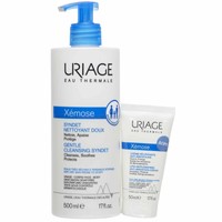 Uriage Eau Thermale Promo Gentle Cleansing Sydnet 500ml & Δώρο Lipid-Replenishing Anti-Irritation Cream 50ml - Καταπραϋντική Κρέμα-Τζελ για Απαλό Καθαρισμό Χωρίς Σαπούνι με Αντλία & Κρέμα Αναπλήρωσης Λιπιδίων Κατά των Ερεθισμών