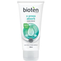 Bioten X-Press Absorb Hand Cream 100ml - Κρέμα Χεριών με Αλόη για Άμεση Ενυδάτωση & Γρήγορη Απορρόφηση