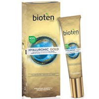 Bioten Hyaluronic Gold Replumping Antiwrinkle Eye Cream 15ml - Αντιρυτιδική Κρέμα Ματιών Αναδιαμόρφωσης με Υαλουρονικό Οξύ
