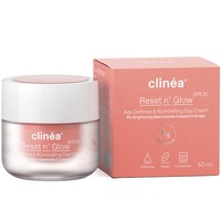 Clinéa Reset n' Glow Age Defense & Illuminating Day Cream Spf20, 50ml - Αντιγηραντική Κρέμα Ημέρας Προσώπου για Επαναφορά της Λάμψης, με Αντηλιακό Δείκτη Προστασίας