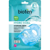 Bioten Hydro X-Cell Hydrogel Mask 1 Τεμάχιο - Μάσκα Προσώπου Υδρογέλης για Ενυδάτωση Διαρκείας, Ανανέωση του Δέρματος & Αίσθηση Δροσιάς