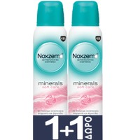 Noxzema Promo Minerals Soft Care Antiperspirant Spray 300ml (2x150ml) - Γυναικείο Αποσμητικό Σπρέι με Πολύτιμα Ιχνοστοιχεία για 48ωρη Προστασία