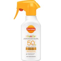 Carroten Family Suncare Face & Body Milk Spray Spf50, 270ml - Αντηλιακό Γαλάκτωμα Προσώπου & Σώματος Υψηλής Προστασίας για Όλη την Οικογένεια