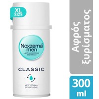 Noxzema Men Classic Shave Foam XL 300ml - Αφρός Ξυρίσματος για Βαθύ Ξύρισμα