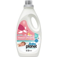 Baby Planet Sweet Dreams For Baby Clothes Laundry Liquid Detergent 1512ml - Υγρό Υποαλλεργικό Απορρυπαντικό Βρεφικών Ρούχων με Εκχύλισμα Βαμβακιού