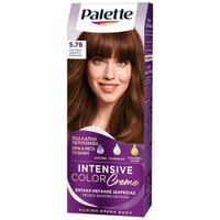 Schwarzkopf Palette Intensive Hair Color Creme Kit 1 Τεμάχιο - 5.76 Καστανό Ανοιχτό Σοκολατί - Μόνιμη Κρέμα Βαφή Μαλλιών για Έντονο Χρώμα Μεγάλης Διάρκειας & Περιποίηση