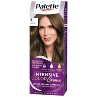 Schwarzkopf Palette Intensive Hair Color Creme Kit 1 Τεμάχιο - 6 Ξανθό Σκούρο - Μόνιμη Κρέμα Βαφή Μαλλιών για Έντονο Χρώμα Μεγάλης Διάρκειας & Περιποίηση