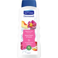 Septona Dermasoft Bodywash Velvet Peach & Freesia 750ml - Αφρόλουτρο Εμπλουτισμένο με Νότες Ροδάκινο & Φρέζιας