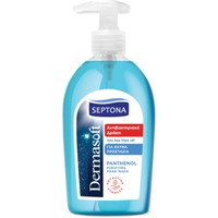 Septona Dermasoft Purifying Hand Wash with Panthenol 600ml - Υγρό Αντιβακτηριακό Σαπούνι Χεριών με Πανθενόλη