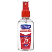 Septona Mild Antiseptic Hand Cleansing Lotion Aloe Vera Αντισηπτική Λοσιόν για τα Χέρια με 70% Οινόπνευμα 80ml