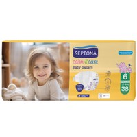 Septona Calm n' Care Baby Diapers Extra Large No6 (13-20kg) 38 Τεμάχια - 