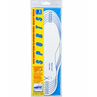 Health Cross Sports Insoles 1 Ζευγάρι - Αντιβακτηριακοί Πάτοι Παπουτσιών για Εντατική Χρήση Κατά της Κακοσμίας που Προσαρμόζονται σε Κάθε Μέγεθος