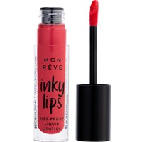 Mon Reve Inky Lips Kiss-Proof Liquid Matte Lipstick 4ml - 08 - Εξαιρετικά Σταθερό Υγρό Ματ Κραγιόν