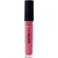 Mon Reve Matte Lips Liquid Lipstick 4ml - 25 - Υγρό Ματ Κραγιόν με Πλούσιο Χρώμα Μεγάλης Διάρκειας