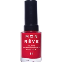 Mon Reve Gel-Like High Performance Nail Color 13ml - 34 - Βερνίκι Νυχιών Υψηλής Απόδοσης