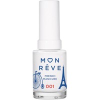Mon Reve French Manicure Nail Color 13ml - 001 White Tip - Βερνίκι Νυχιών για Γαλλικό Μανικιούρ