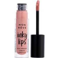 Mon Reve Inky Lips Kiss-Proof Liquid Matte Lipstick 4ml - 12 - Εξαιρετικά Σταθερό Υγρό Ματ Κραγιόν