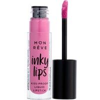 Mon Reve Inky Lips Kiss-Proof Liquid Matte Lipstick 4ml - 16 - Εξαιρετικά Σταθερό Υγρό Ματ Κραγιόν