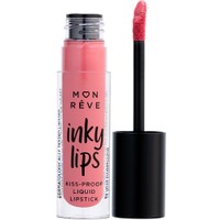 Mon Reve Inky Lips Kiss-Proof Liquid Matte Lipstick 4ml - 17 - Εξαιρετικά Σταθερό Υγρό Ματ Κραγιόν