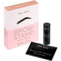 Mon Reve Brow Stamp 1 Τεμάχιο - 01 Light Blonde - Πούδρα για Τέλεια Σχηματισμένα & Γεμάτα Φρύδια