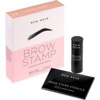 Mon Reve Brow Stamp 1 Τεμάχιο - 02 Dark Blonde - Πούδρα για Τέλεια Σχηματισμένα & Γεμάτα Φρύδια