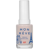 Mon Reve French Manicure Nail Color 13ml - 07 Sheer Milky - Βερνίκι Νυχιών για Γαλλικό Μανικιούρ