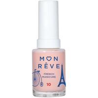 Mon Reve French Manicure Nail Color 13ml - 10 Sheer Powder - Βερνίκι Νυχιών για Γαλλικό Μανικιούρ