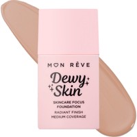 Mon Reve Dewy Skin Foundation 30ml - 31C - Foundation Μεσαίας Κάλυψης για Λαμπερό Τελείωμα