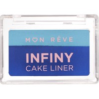 Mon Reve Infiny Cake Liner 3g - 04 Royal & Sky Blue - Water-Activated Eyeliner σε Μορφή Πούδρας με Απίστευτη Χρωματική Απόδοση