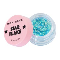 Mon Reve Starflake Glitter Gel 4g - 02 Honeymoon - Γέλη Glitter Πολλαπλών Χρήσεων για Έντονη Λάμψη