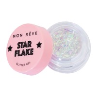 Mon Reve Starflake Glitter Gel 4g - 04 Firefly - Γέλη Glitter Πολλαπλών Χρήσεων για Έντονη Λάμψη