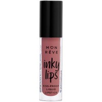 Mon Reve Inky Lips Kiss-Proof Liquid Matte Lipstick 4ml - 25 - Εξαιρετικά Σταθερό Υγρό Ματ Κραγιόν