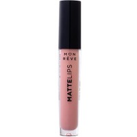 Mon Reve Matte Lips Liquid Lipstick 4ml - 02 - Υγρό Ματ Κραγιόν με Πλούσιο Χρώμα Μεγάλης Διάρκειας 