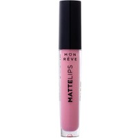 Mon Reve Matte Lips Liquid Lipstick 4ml - 03 - Υγρό Ματ Κραγιόν με Πλούσιο Χρώμα Μεγάλης Διάρκειας 