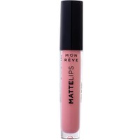 Mon Reve Matte Lips Liquid Lipstick 4ml - 04 - Υγρό Ματ Κραγιόν με Πλούσιο Χρώμα Μεγάλης Διάρκειας 