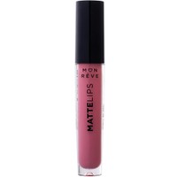 Mon Reve Matte Lips Liquid Lipstick 4ml - 07 - Υγρό Ματ Κραγιόν με Πλούσιο Χρώμα Μεγάλης Διάρκειας
