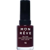 Mon Reve Gel-Like High Performance Nail Color 13ml - 16 - Βερνίκι Νυχιών Υψηλής Απόδοσης