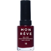 Mon Reve Gel-Like High Performance Nail Color 13ml - 18 - Βερνίκι Νυχιών Υψηλής Απόδοσης