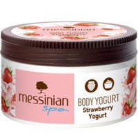 Messinian Spa Body & Strawberry Yogurt 250ml - Ενυδατική Κρέμα Σώματος με Απολαυστικό Άρωμα Φράουλας